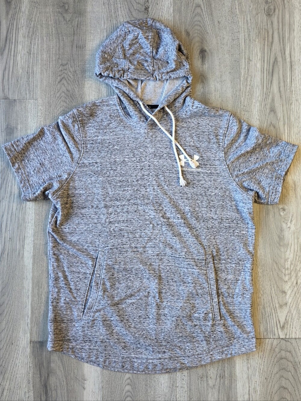 Under Armour Rival Terry Short-Sleeve Hoodie Men’s Medium